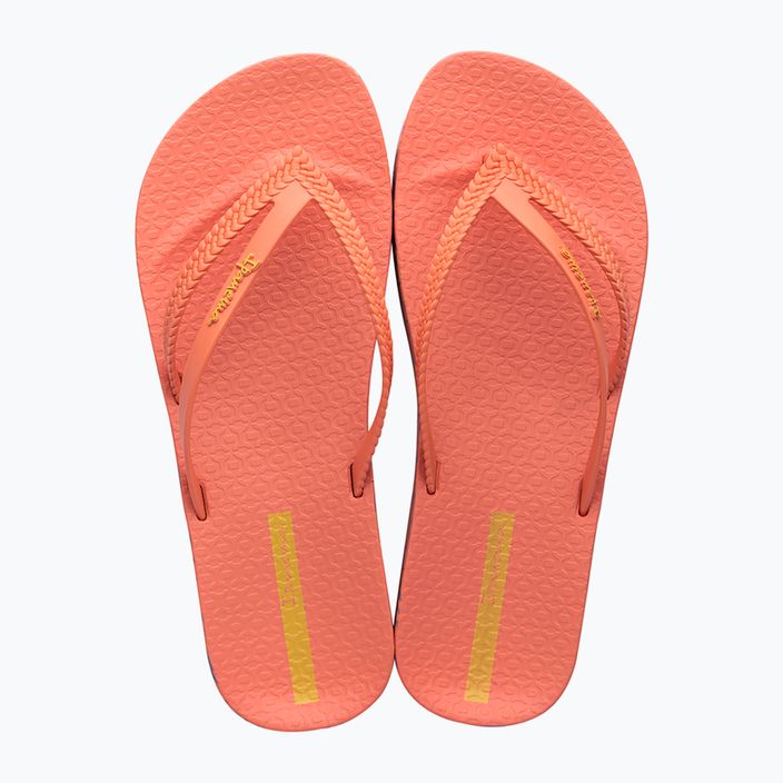 Papuci de plajă Ipanema Bossa Soft V portocaliu pentru femei 82840-AG718 10