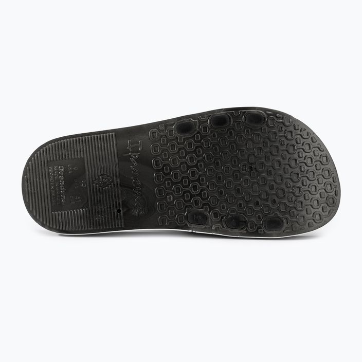 Ipanema Slide Șlapi unisex negru / alb 4