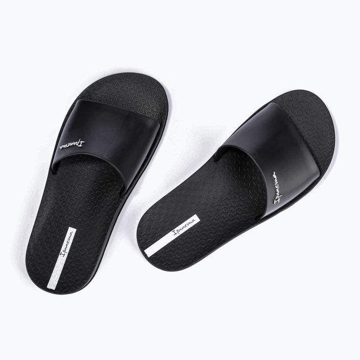 Ipanema Slide Șlapi unisex negru / alb 8