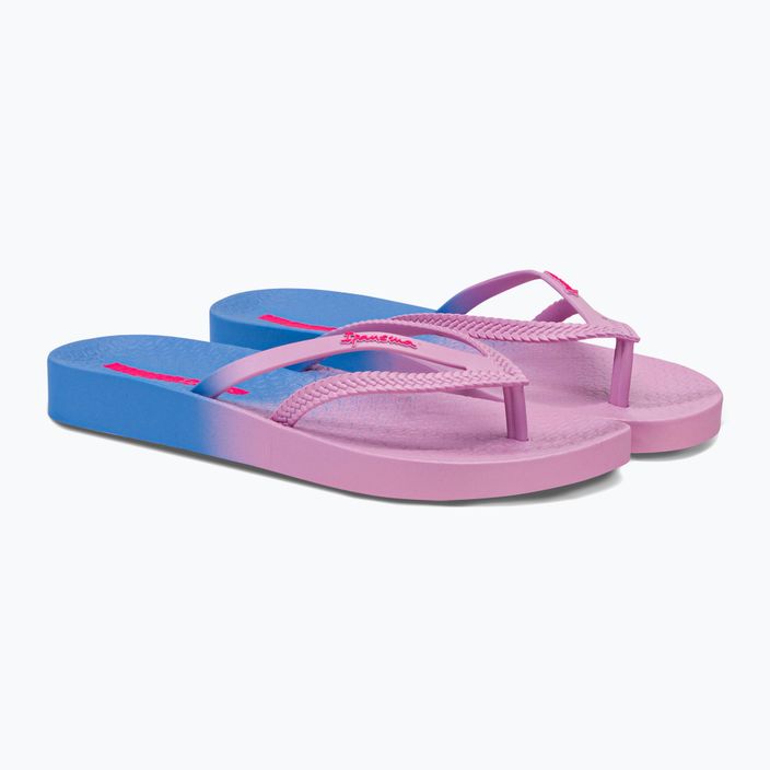 Ipanema Bossa Soft C roz-albastru flip flop pentru femei 83385-AJ183 4