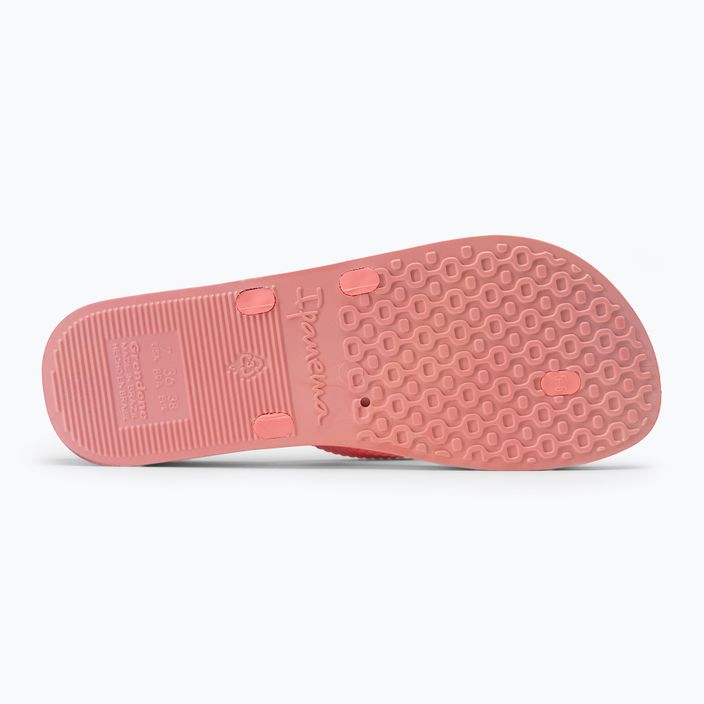 Papuci de plajă Ipanema Bossa Soft C roz pentru femei 83385-AJ190 5