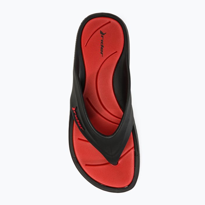 Papuci pentru bărbați RIDER Cape XVII black/red 5