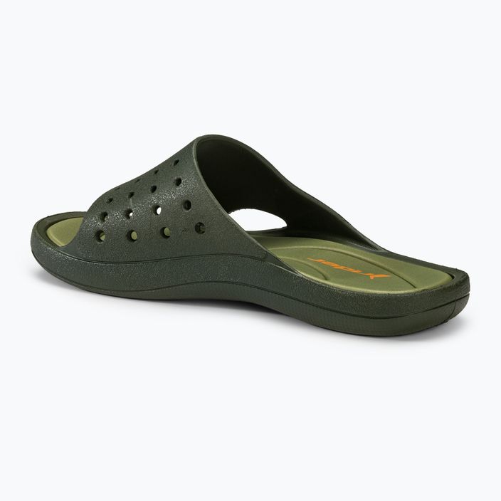Papuci pentru bărbați RIDER Bay XIII green/orange 3