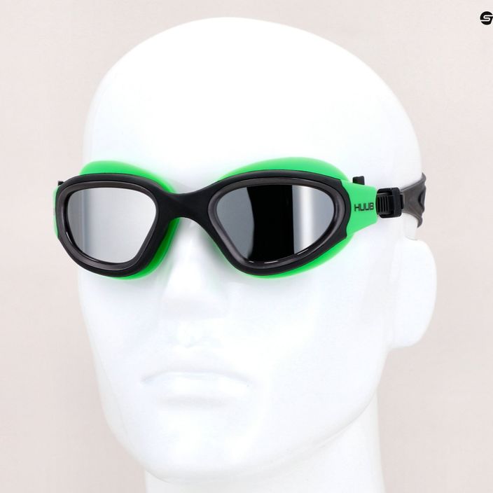 Ochelari de înot HUUB Aphotic Polarizat și oglindă negru-verde A2-AG 7