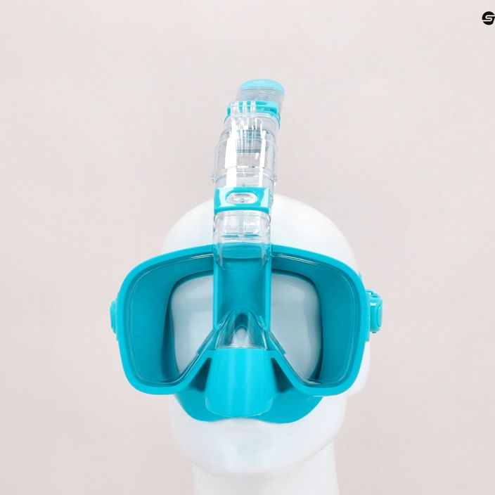 Set de snorkeling AQUASTIC Mască + Tub albastru SMFK-01SN 17