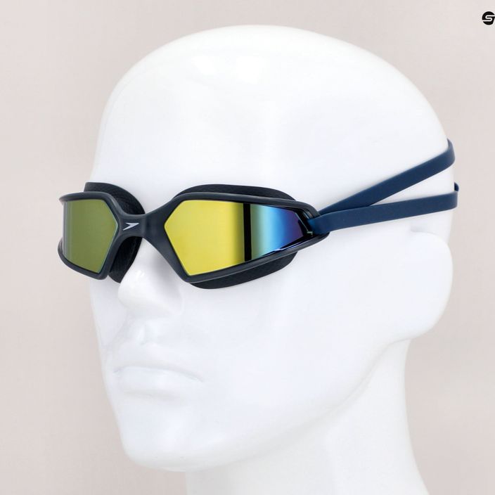 Speedo Hydropulse Mirror ochelari de înot albastru marin 68-12267D646 7