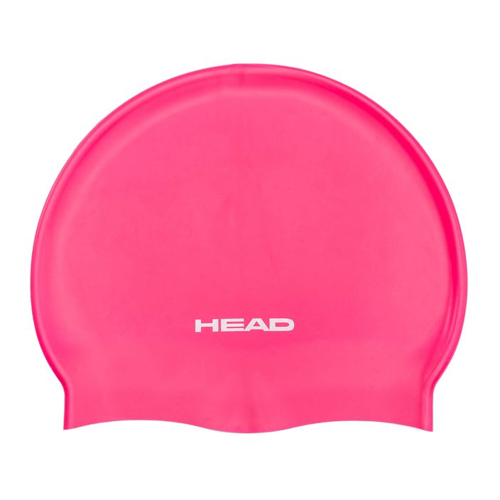 Șapcă de înot pentru copii HEAD Silicone Flat FUCS roz 2
