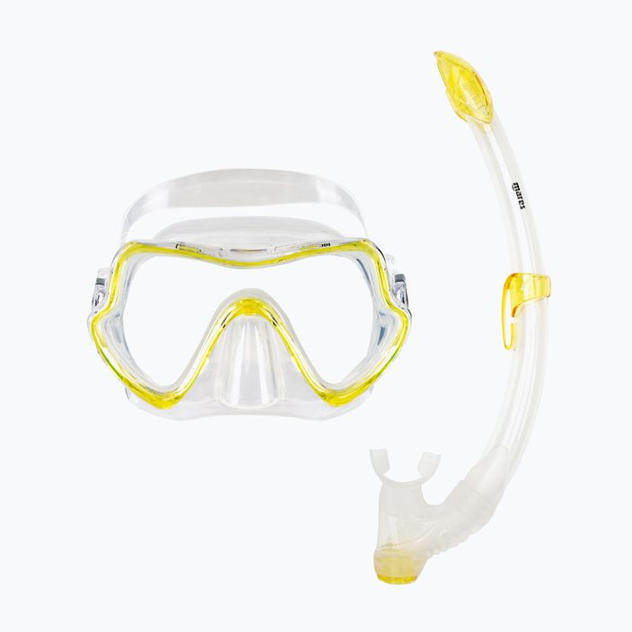 Set de scufundări Mares Pure Vision galben transparent 411736 9