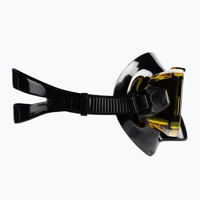 Set de scufundări Mares Starfish '12 mască + tub negru-galben 411740 4