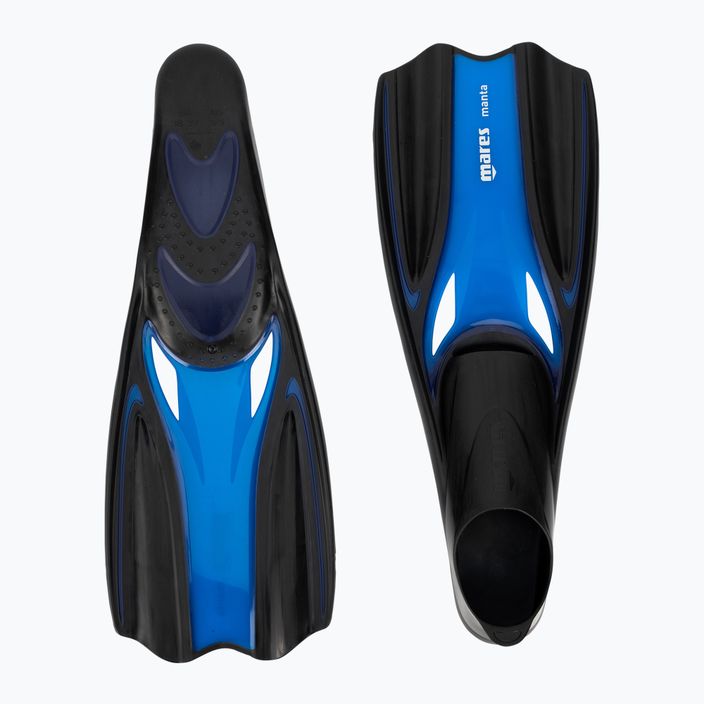 Aripioare de snorkelling Mares Manta albastru/negru 410333 2