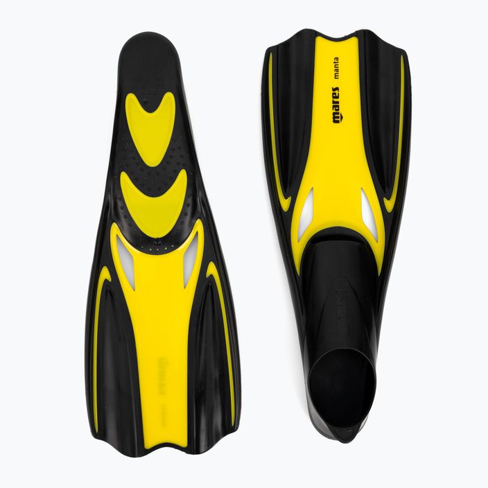 Aripioare de snorkeling Mares Manta galben și negru 410333 2