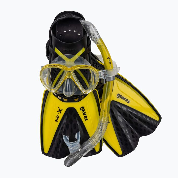Set de scufundări Mares X-One Marea mască + tub + aripioare 10