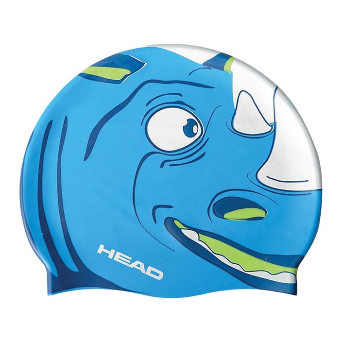 Șapcă de înot pentru copii HEAD Meteor BLWH albastră și albă 455138 2
