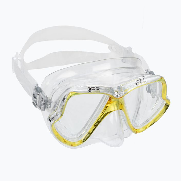 Set de scufundări Mares Zephir mască + tub galben-incolor 411769 2