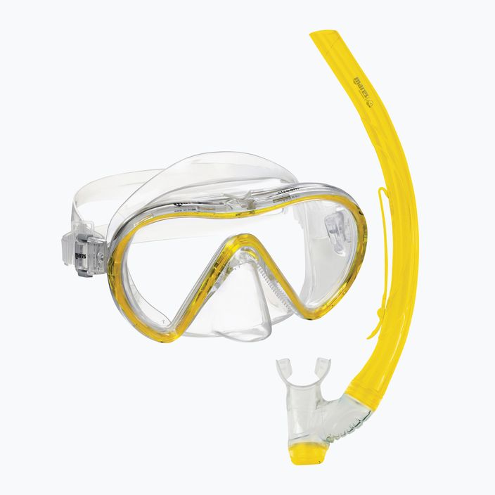 Set de snorkeling  Mares Combo Stream yellow/clear