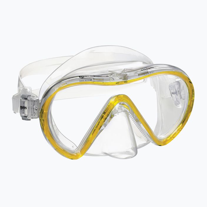 Set de snorkeling  Mares Combo Stream yellow/clear 2