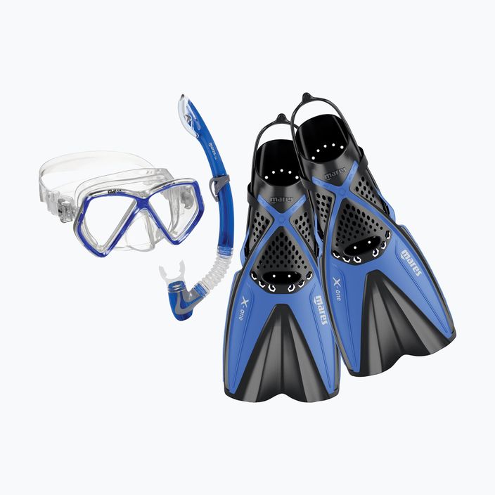 Set de scufundări pentru copii Mares X-One Pirate albastru marin și negru 410759 12
