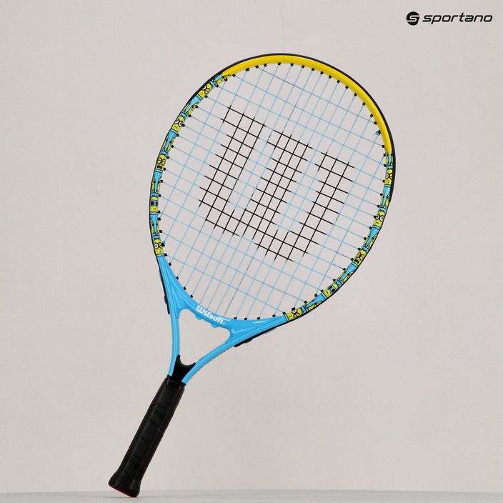 Rachetă de tenis pentru copii Wilson Minions 2.0 Jr 21 albastru/galben WR097110H 14