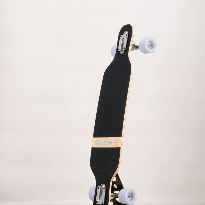Fish Skateboards Octopus longboard bej LONG-OCT-SIL-PUR 10