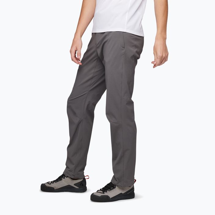 Pantaloni bărbătești din softshell Black Diamond Alpine grey APG61M025LRG1 3