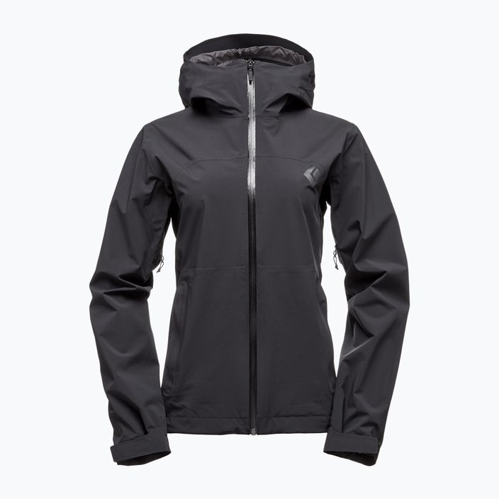 Jachetă de ploaie Stormline Stretch pentru femei Black Diamond, negru APM697015XLG1 6