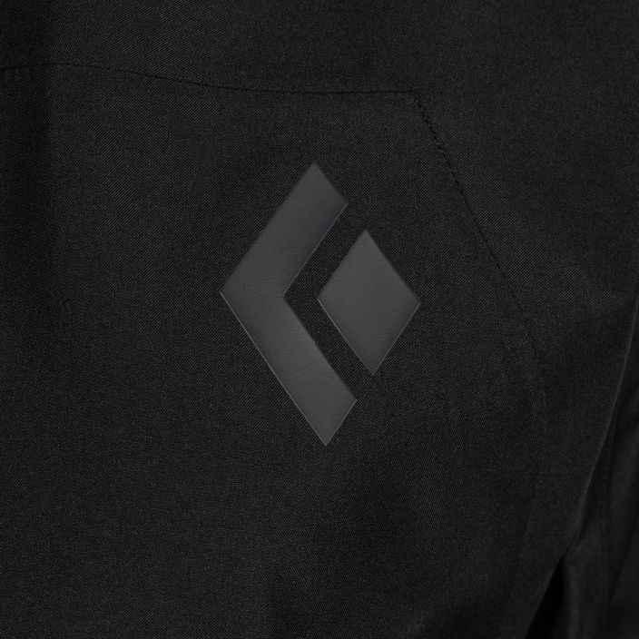 Jachetă de ploaie Black Diamond Liquid Point negru pentru femei APMA8A015XLG1 3