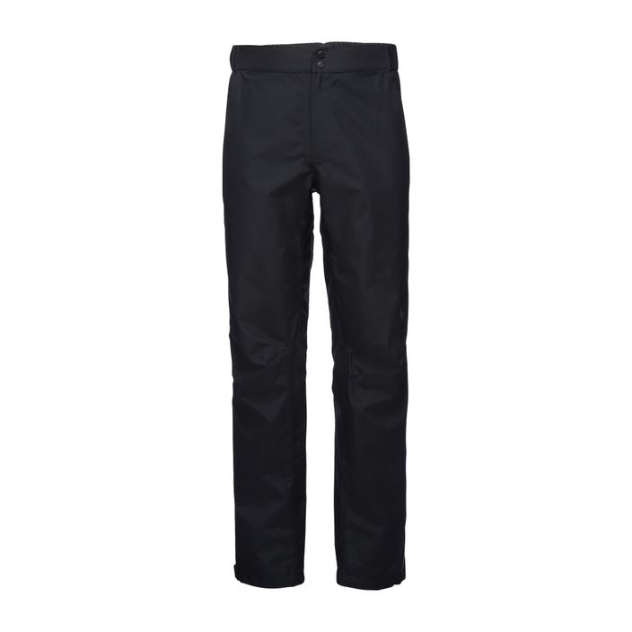 Pantaloni de ploaie cu membrană Black Diamond Liquid Point pentru bărbați, negru AP7410000002SML1 2