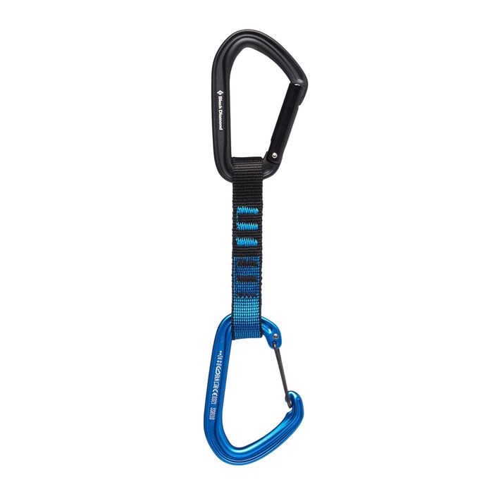 Expres de cățărare Black Diamond Hotforge Hybrid Quickdrw 12 cm albastru BD3811174005 2