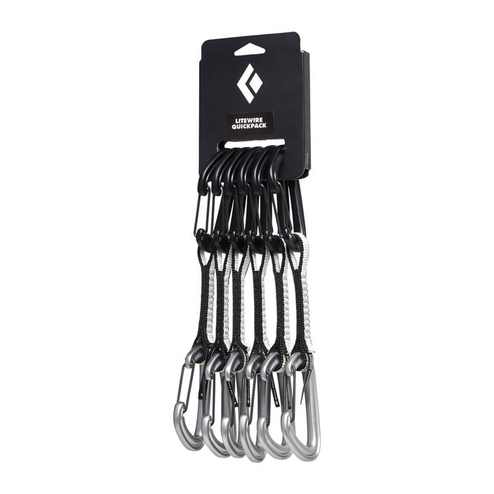 Black Diamond Litewire Quickpack Quickpack set expres de cățărare 6 bucăți. BD381131310000ALL1 2