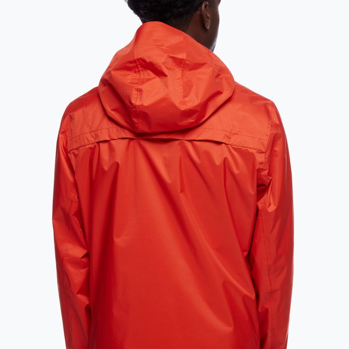 Jachetă de ploaie cu membrană pentru bărbați Black Diamond Treeline roșu AP7450088001SML1 5