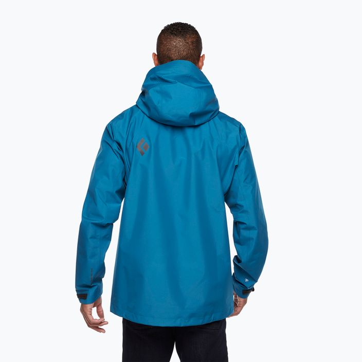 Black Diamond Liquid Point jachetă de ploaie pentru bărbați albastru APK8494015SML1 2
