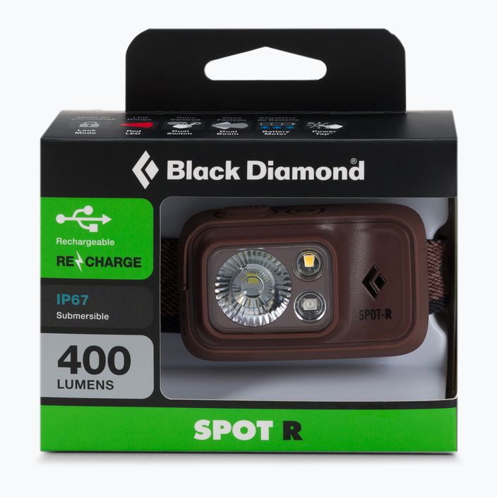 Black Diamond Spot 400-R lanternă cu cap maro BD620676666018ALL1 2