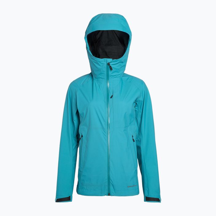 Jachetă de ploaie Black Diamond Highline Stretch pentru femei, albastru AP7450014055LRG1 6