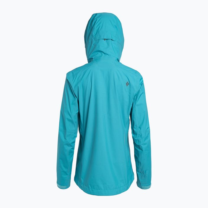 Jachetă de ploaie Black Diamond Highline Stretch pentru femei, albastru AP7450014055LRG1 7