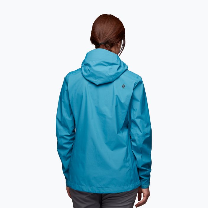 Jachetă de ploaie Black Diamond Highline Stretch pentru femei, albastru AP7450014055LRG1 2
