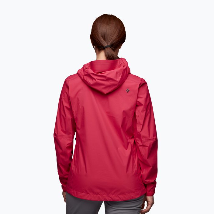 Jachetă de ploaie Black Diamond Highline Stretch roșu pentru femei AP7450016034MED1 2