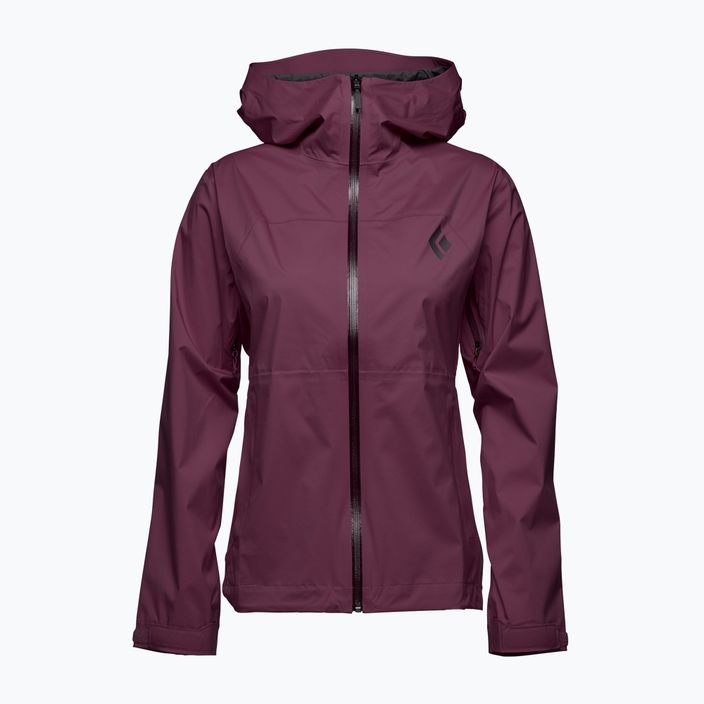 Black Diamond jachetă de ploaie Stormline Stretch pentru femei de culoare mov APM697575016XXS1