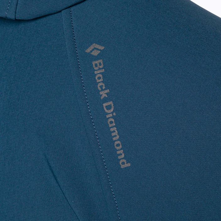 Jachetă softshell pentru bărbați Black Diamond Element Hoody albastru marin AP7440244013LRG1 11