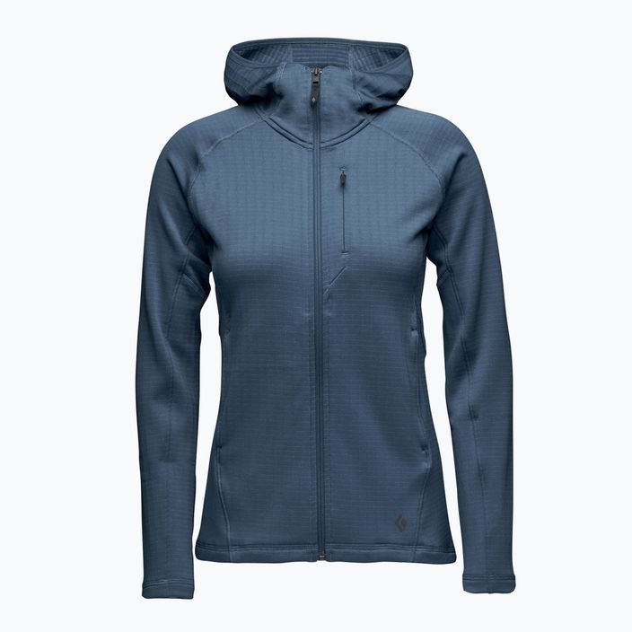 Jachetă de trekking pentru femei Black Diamond Factor Hoody albastru marin AP7440804014LRG1 6