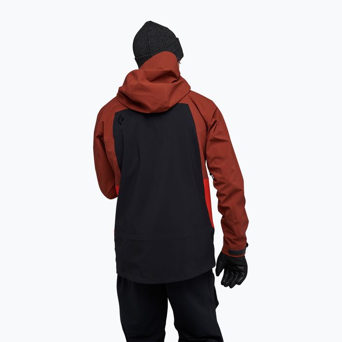 Jacheta de schi Black Diamond Recon Stretch pentru bărbați roșu-maro APK6HI9407LRG1 2