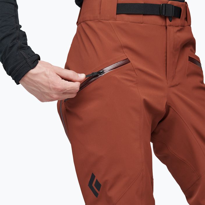 Pantaloni de schi pentru bărbați Black Diamond Recon Stretch Brown APZC0G6042LRG1 5