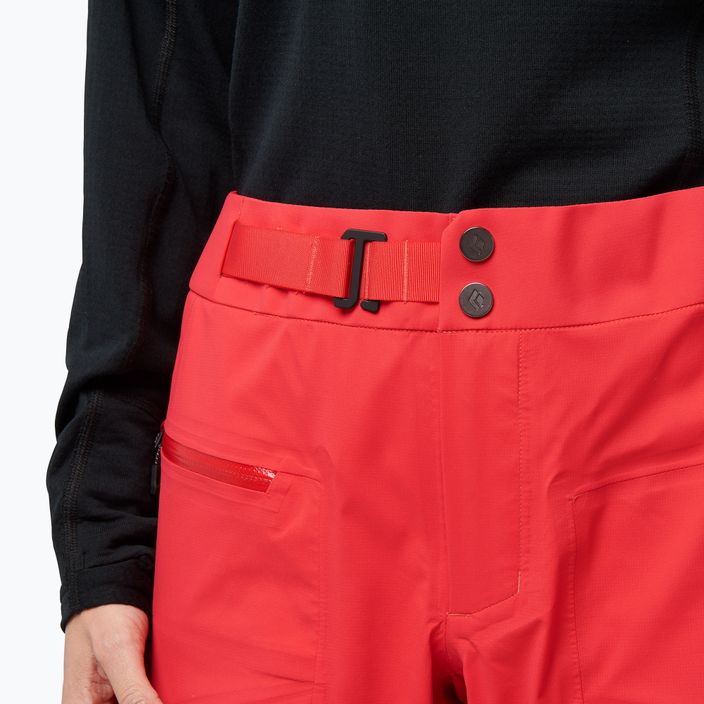 Pantaloni de schi de tură pentru femei Black Diamond Recon LT Stretch coral red 4