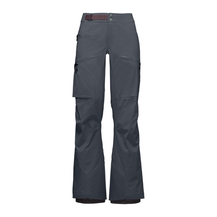 Pantaloni de schi de tură pentru femei Black Diamond Recon LT Stretch carbon 2