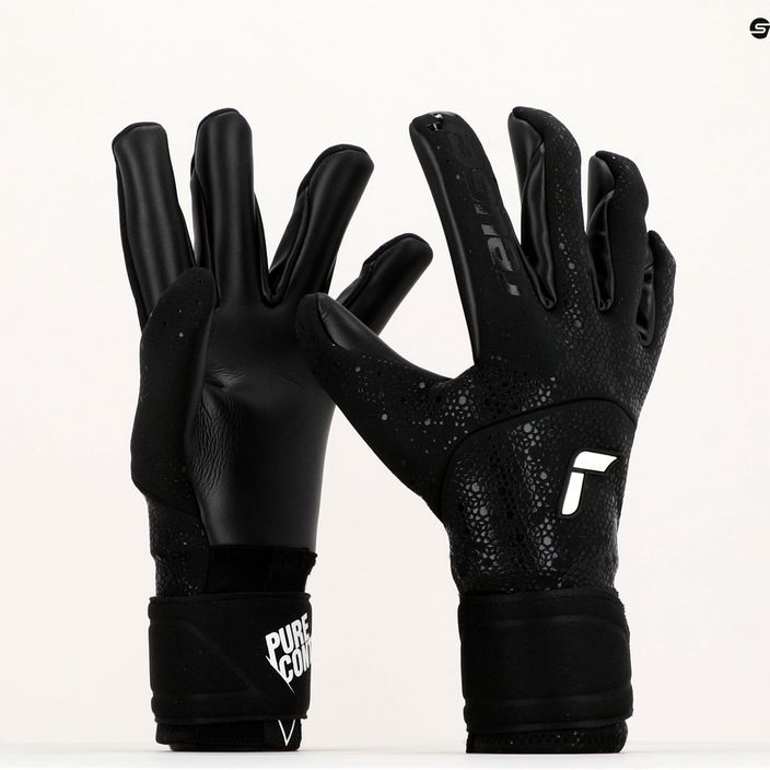 Mănuși de portar Reusch Pure Contact Infinity negre 5270700-7700 11