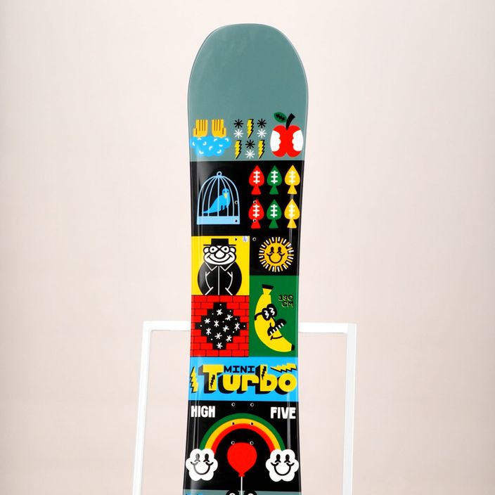 Snowboard pentru copii K2 Mini Turbo colorat 11F0048/11 7