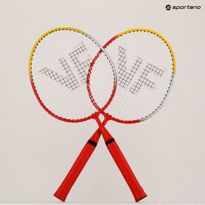 Set de badminton pentru copii VICTOR Mini badminton roșu 174400 9
