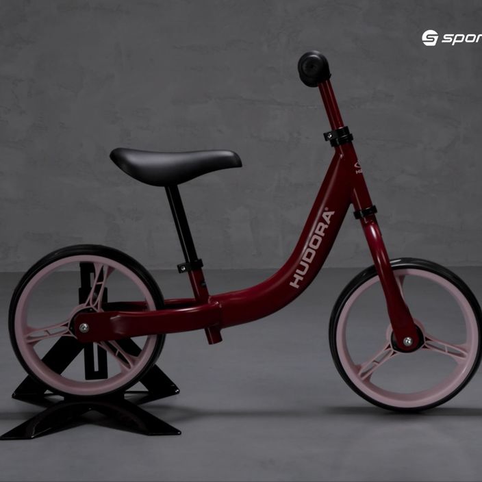 Bicicletă fără pedale pentru copii Hudora Classic, roșu, 10418 9