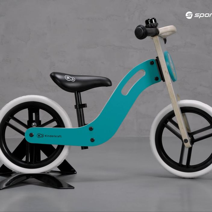 Bicicletă fără pedale pentru copii Kinderkraft Uniq, albastru, KKRUNIQTRQ0000 7