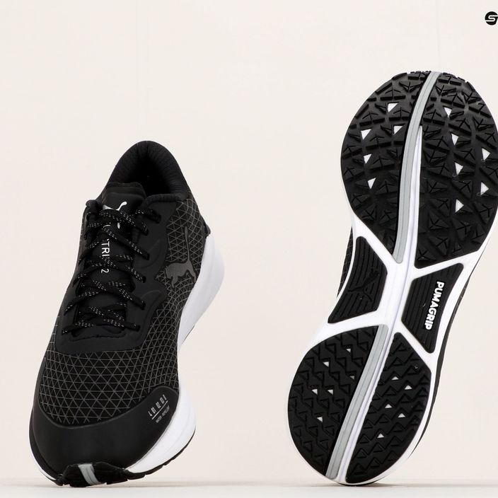 Pantofi de alergare pentru bărbați PUMA Electrify Nitro 2 Wtr negru 376896 01 14