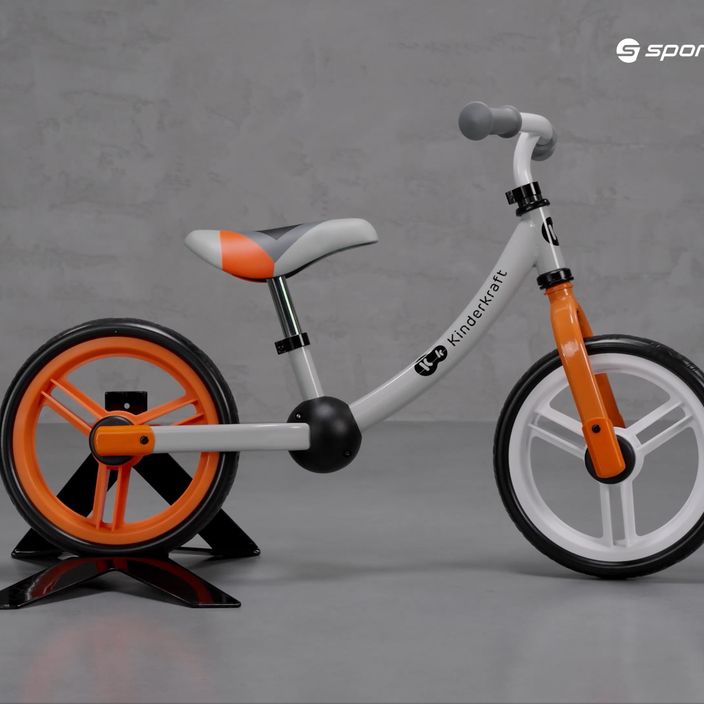 Bicicletă fără pedale pentru copii Kinderkraft 2Way, portocaliu, KR2WAY00ORA00000 6